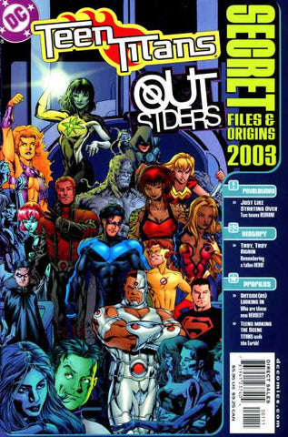 Teen Titans / Outsiders Secret Files - DC Comics - 2003