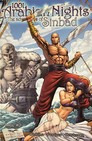1001 Arabian Nights: Adventures of Sinbad #0 - Zenescope - 2008