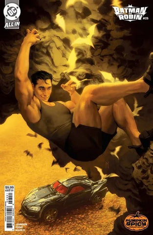 Batman And Robin #25 - DC Comics - 2025 - Pumpkin Spicy Variant