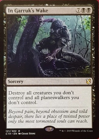 "In Garruk's Wake" - Magic The Gathering Card - C19