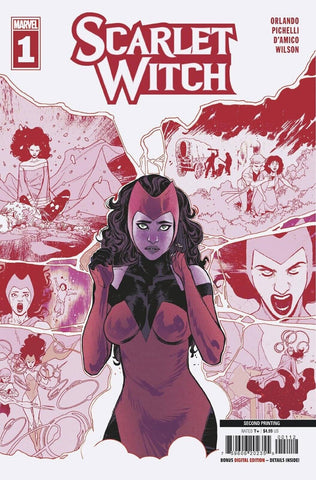 Scarlet Witch #1 - Marvel Comics - 2023 - Second Print