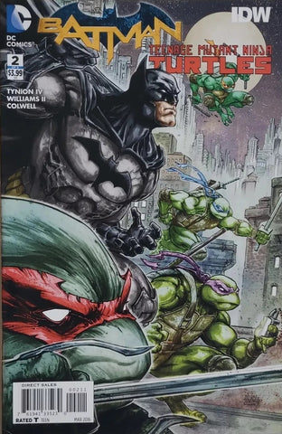 Batman/Teenage Mutant Ninja Turtles #2 - DC / IDW - 2016