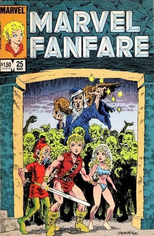 Marvel Fanfare #25 - Marvel Comics - 1986