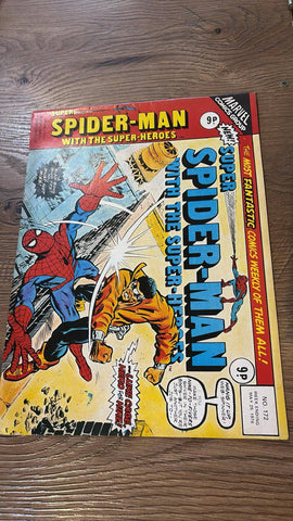 Super Spider-Man with the Super-Heroes #172 - Marvel/British - 1976