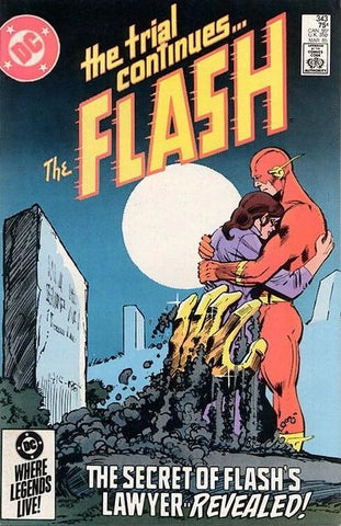 The Flash #343 - DC Comics - 1985