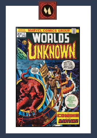 World's Unknown #1 - Marvel Comics - 1973