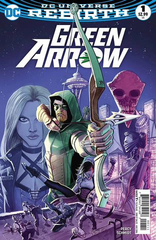 Green Arrow #1 2 3 4 (4x Comics RUN) - DC Comics - 2016 - Rebirth