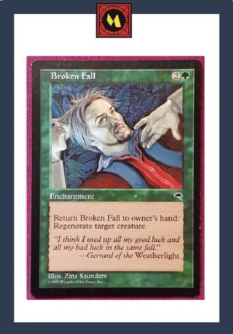 "Broken Fall" x4 - Magic The Gathering Card - Tempest - 4-Card Playset