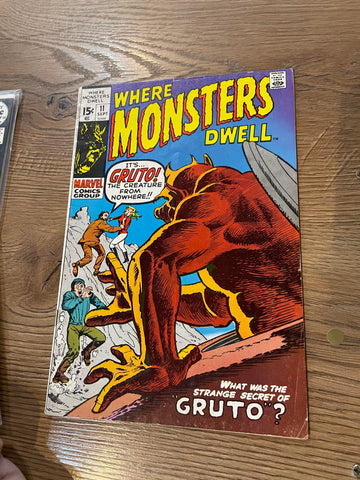 Where Monsters Dwell #11 - Marvel Comics - 1971