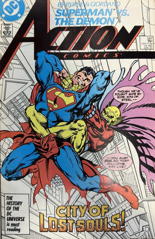Action Comics #587 - DC Comics - 1987