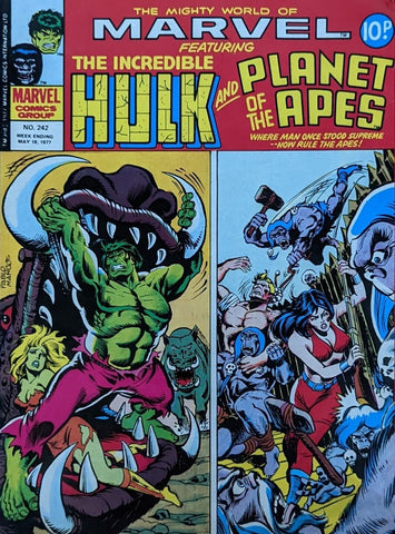 Mighty World of Marvel #242 - Marvel Comics - 1977