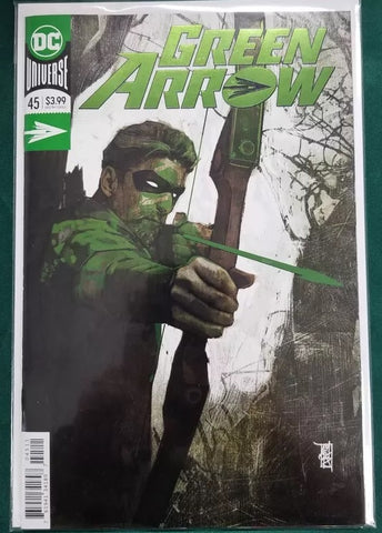 Green Arrow #45 - DC Comics - 2016 - Green Foil Cover