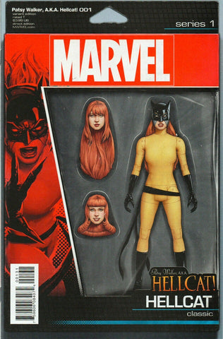 Patsy Walker aka Hellcat #1 - Marvel Comics - 2016 - Action Figure Variant
