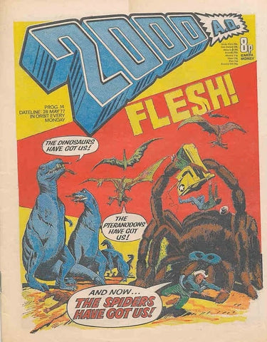 2000AD Comic - Prog #14 - 28 May 1977
