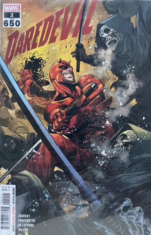Daredevil #2 (LGY #650) - Marvel Comics -  2023