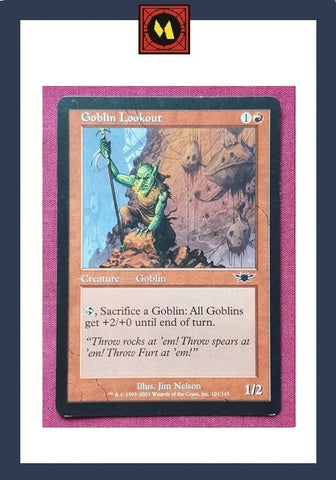 "Goblin Lookout" - Magic The Gathering Card - Legions