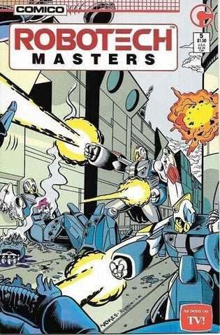 Robotech: Masters #5 - Comico - 1985