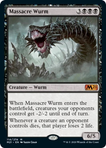 Massacre Wurm - MTG Magic the Gathering Card