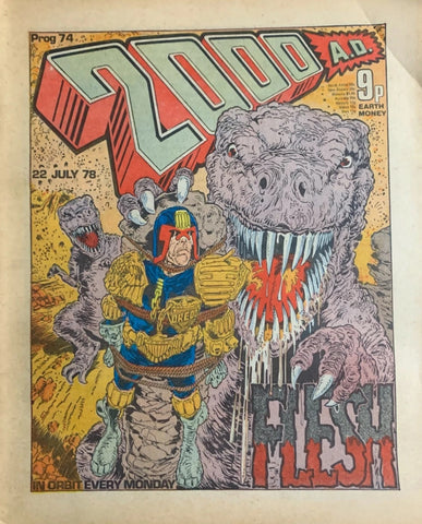 2000AD Comic - Prog #74 - 22nd July 1978