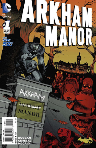Arkham Manor #1 - DC Comics - 2014