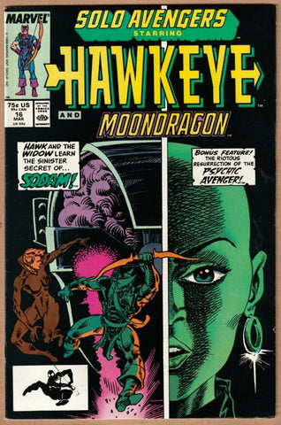 Solo Avengers #16 - Marvel Comics - 1989