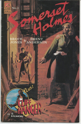 Somerset Holmes #1 2 3 (RUN of 3x Comics) - Pacific Comics - 1984