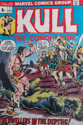Kull The Conqueror #7 - Marvel Comics - 1973