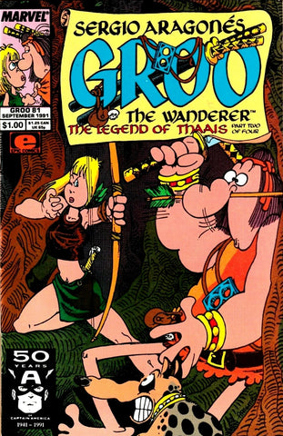 Sergio Aragones: Groo The Wanderer #81 - Marvel Comics - 1991