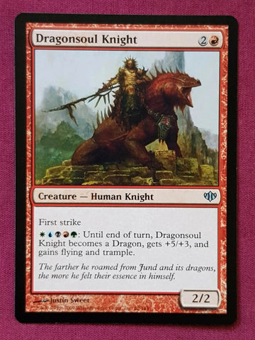 "Dragonsoul Knight" x4 - Magic The Gathering - Conflux - 4-Card Playset