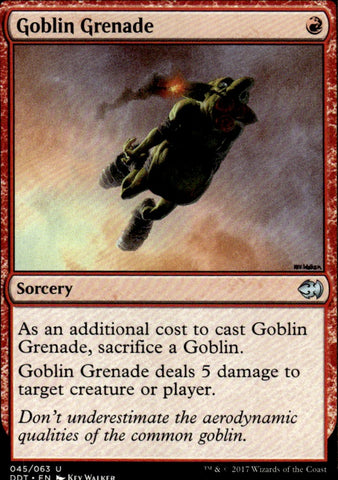 "Goblin Grenade" - Magic The Gathering - DDT