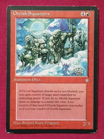 "Orcish Squatters" - Magic The Gathering Card - Ice Age
