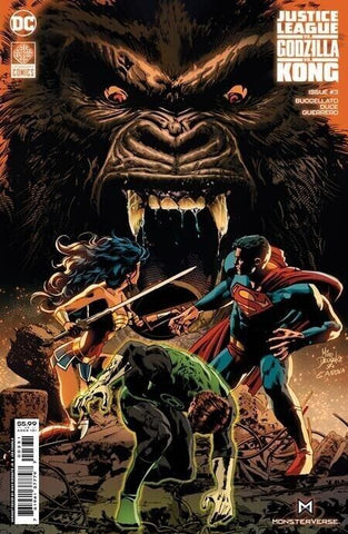 Justice League Vs Godzilla Vs Kong #3 - DC Comics - 2023