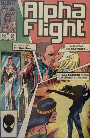 Alpha Flight #18 - Marvel Comics - 1984