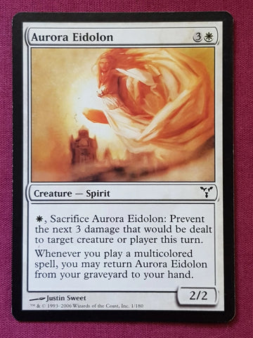 "Aurora Eidolon" - Magic The Gathering Card - Dissension