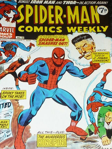 Spider-Man Comics Weekly #82 - Marvel Comics - 1974