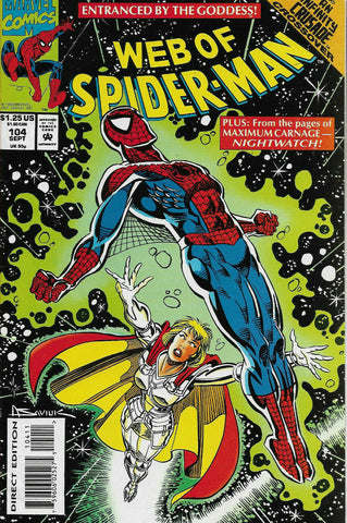 Web of Spider-Man #104 - Marvel Comics - 1993