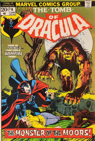 Tomb Of Dracula #6 - Marvel Comics - 1973
