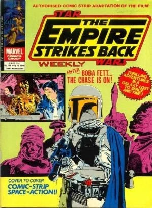Star Wars Weekly #129 - Marvel/British - 1980 - Book of Boba Fett 1st Issue