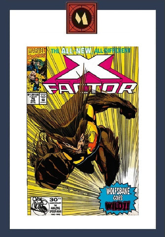 X-Factor #76 - Marvel Comics - 1992