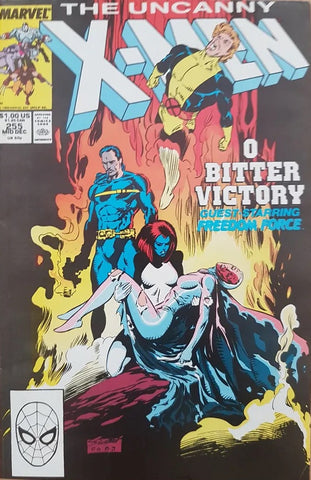 Uncanny X-Men #255 - Marvel Comics - 1989