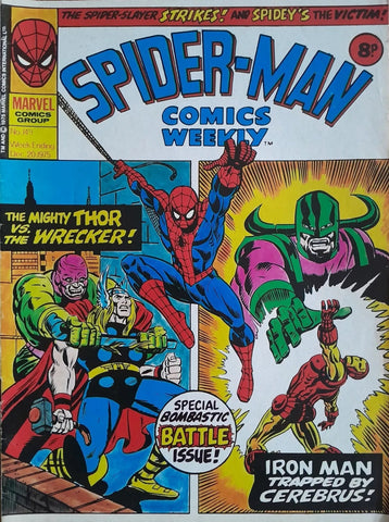 Spider-Man Weekly #149 - Marvel Comics / British - 1975