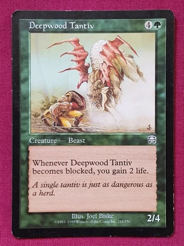 "Deepwood Tantiv" x4 - Magic The Gathering - Mercadian Masques - Playset