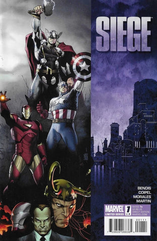 Siege #1 2 3 4 (Set) - Marvel Comics - 2010