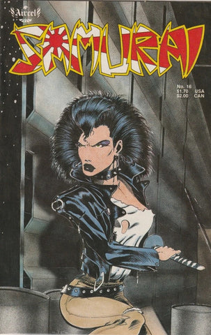 Samurai #16, 17, 18 & 19 (4x Comics RUN) - Aircel Publishing - 1987