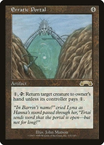 "Erratic Portal" - Magic The Gathering - Exodus