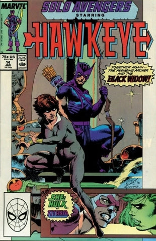 Solo Avengers #14 - Marvel Comics - 1989