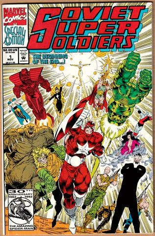 Soviet Super Soldiers #1 - Marvel Comics - 1992