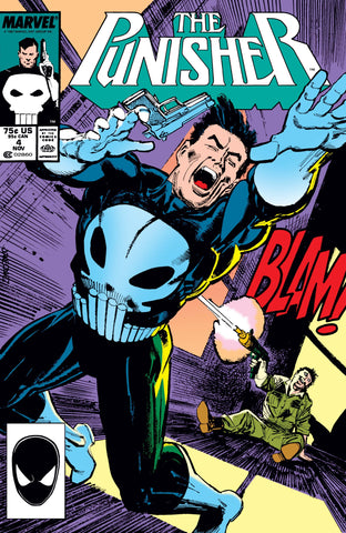 The Punisher #4 - Marvel Comics - 1987