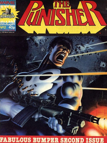 The Punisher #2 - Marvel Comics / British - 1989