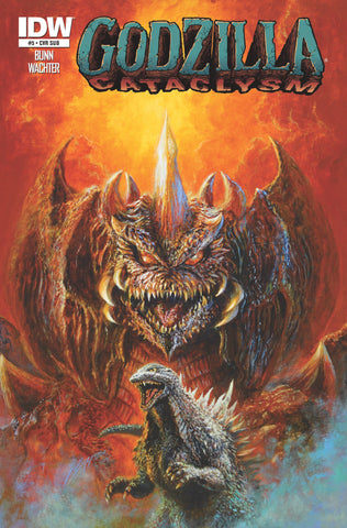 Godzilla: Cataclysm #5 - IDW - 2014 - Subscription Variant